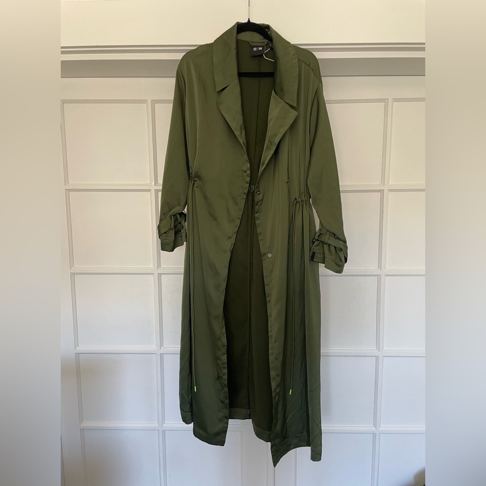 IVY PARK Olive Green Trench Coat
